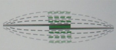 膠水固定的應力示意圖